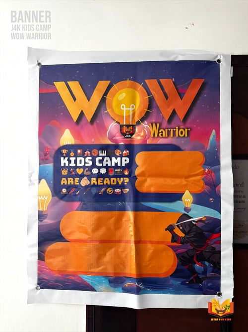 Banner 2x 2.5 feet | WOW