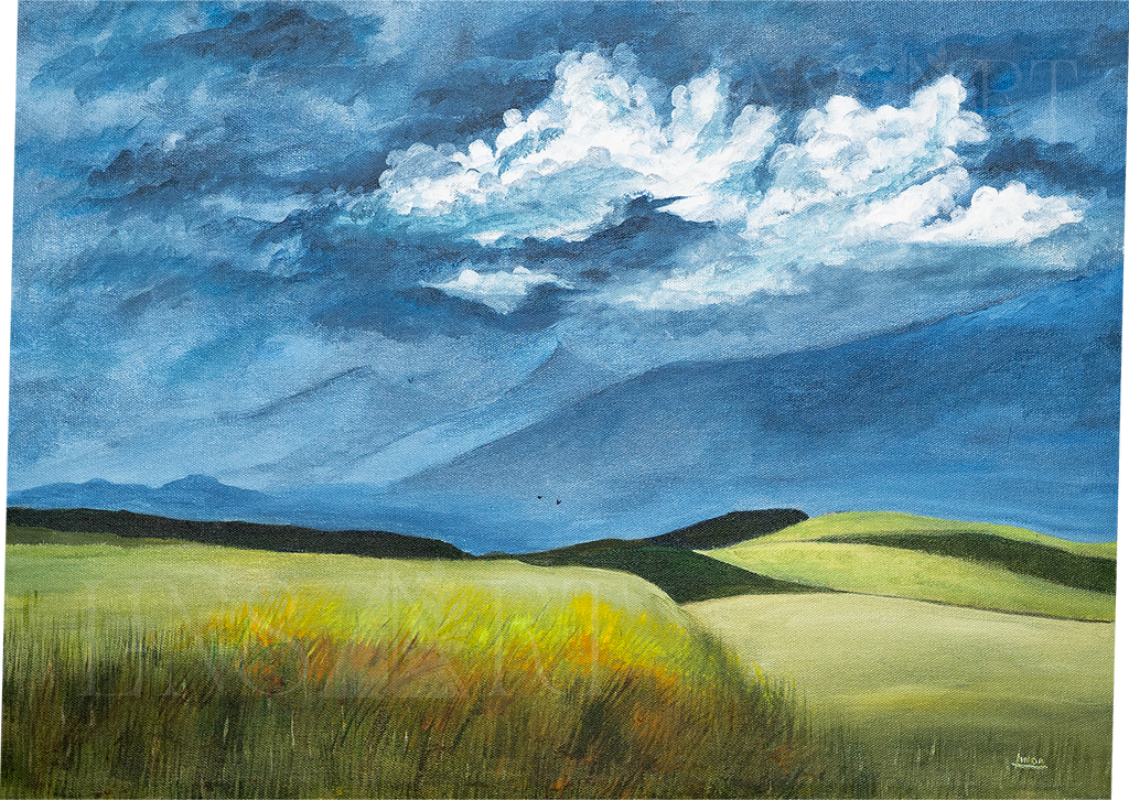 Calm Before the Storm – Original Acrylic Painting