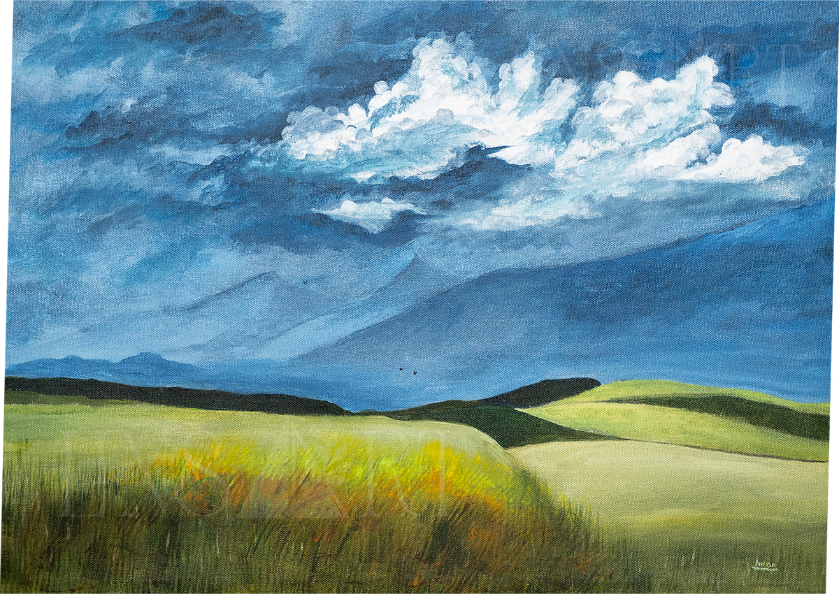 Calm Before the Storm – Original Acrylic Painting