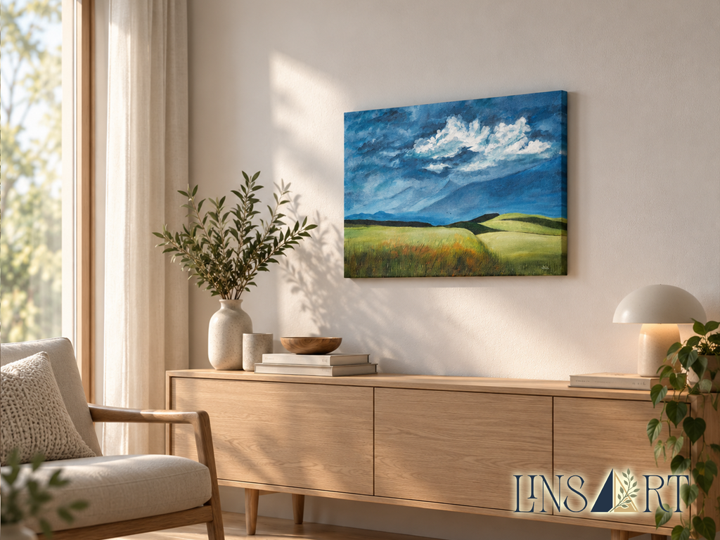 Calm Before the Storm – Original Acrylic Painting
