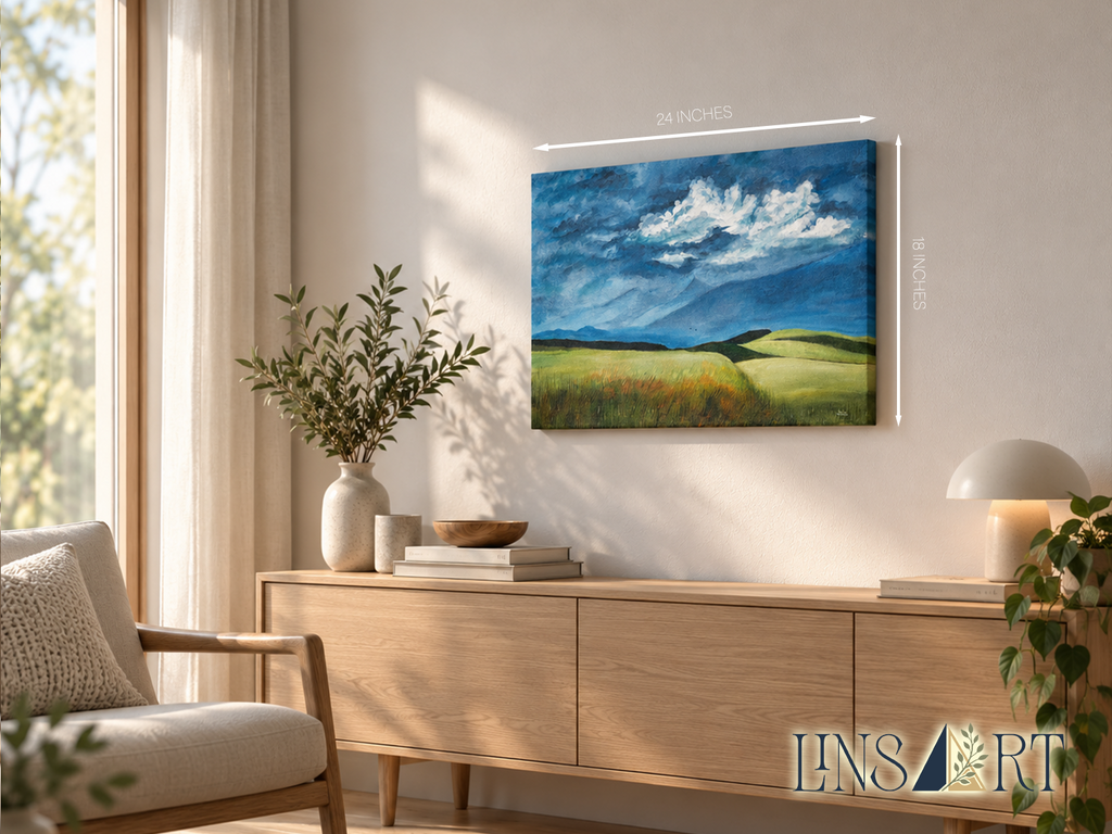 Calm Before the Storm – Original Acrylic Painting