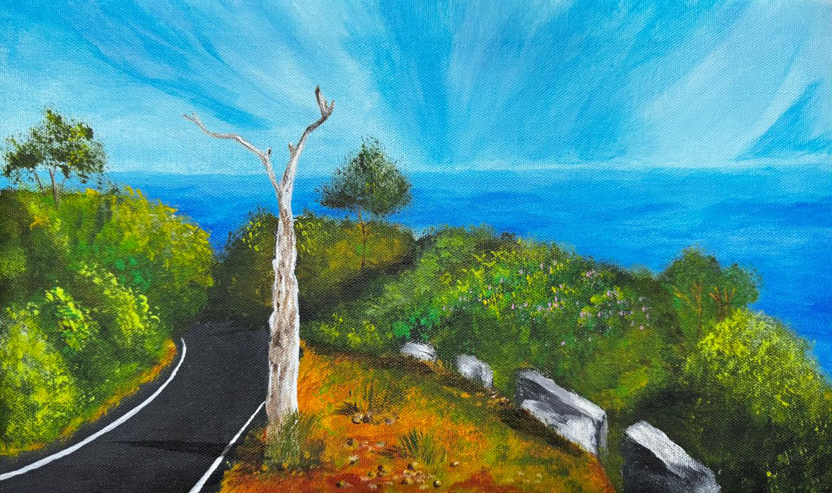 The Road Ahead – Original Acrylic Painting